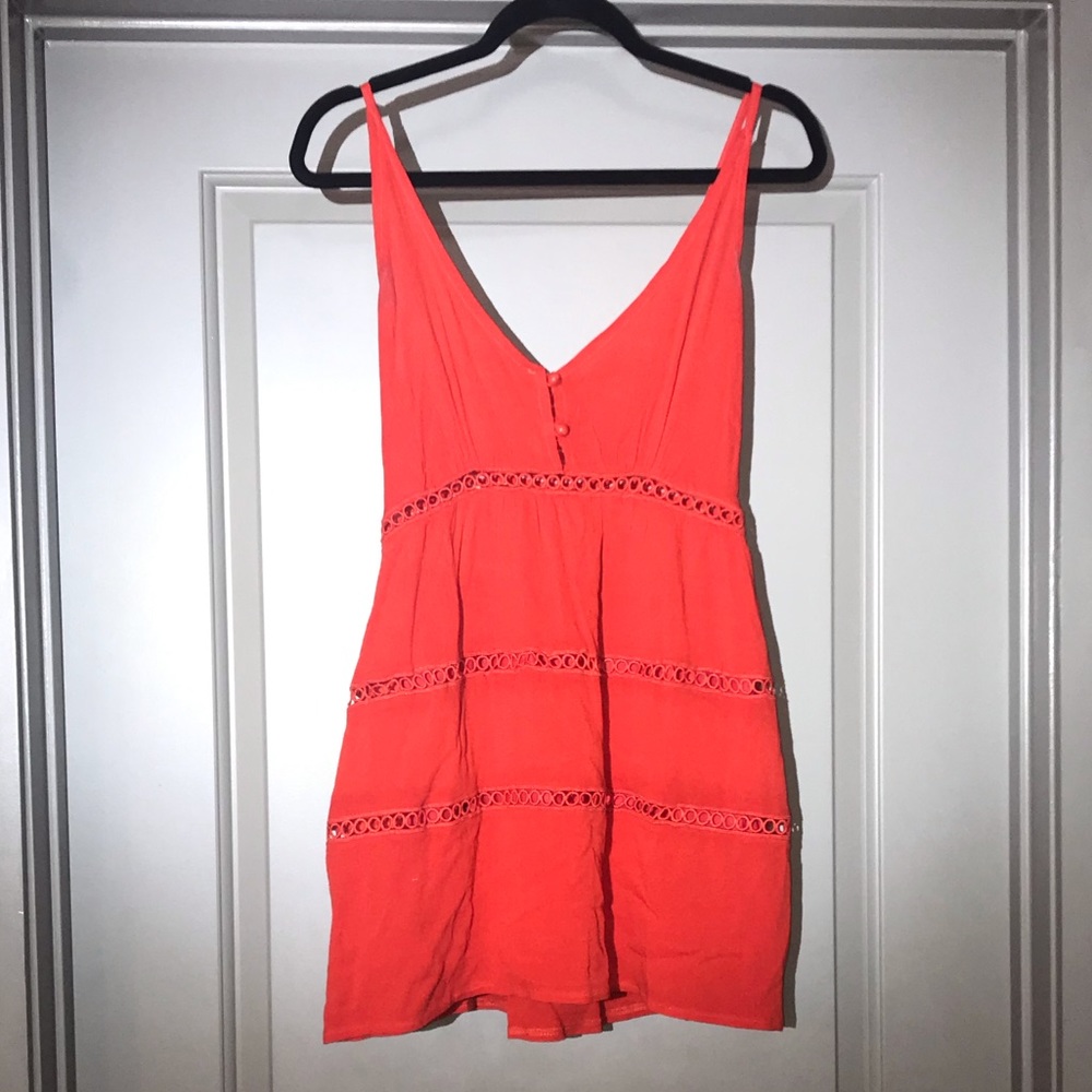 Red sundress